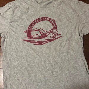 Gray Franklin High School swimming shirt